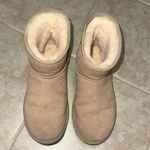 UGG mini with snakeskin detail